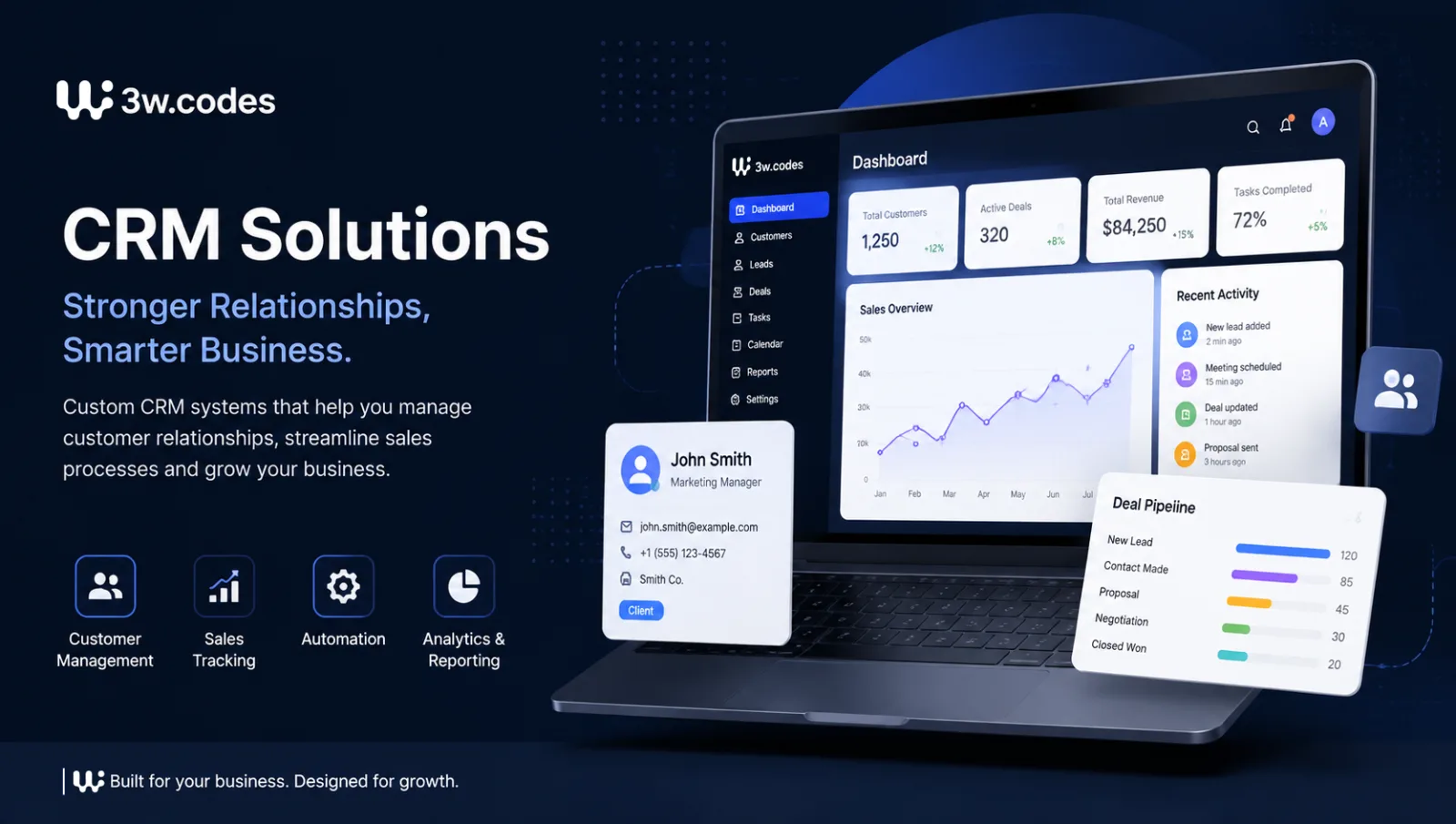 Strengthen Your Customer Relationships with CRM Solutions